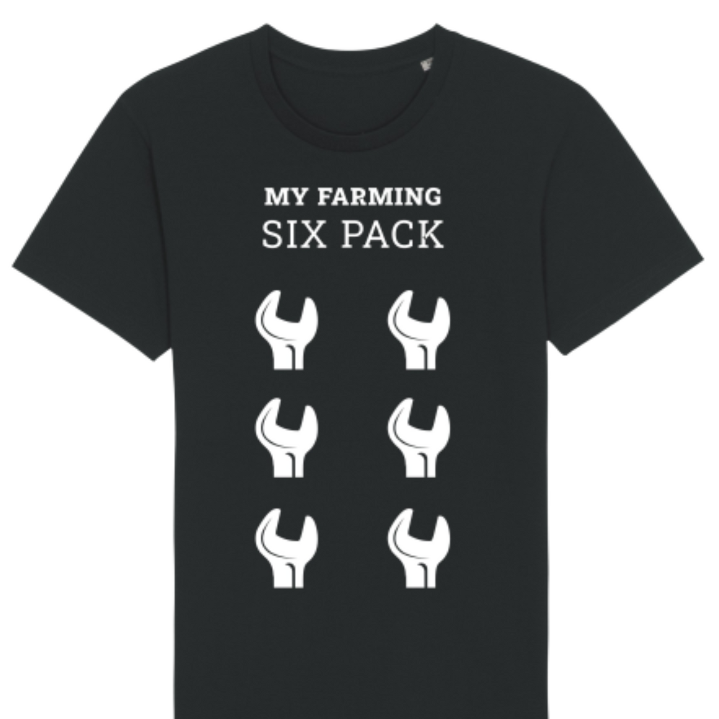 Fenland Farming Adventures my farming 6 pack t - shirt