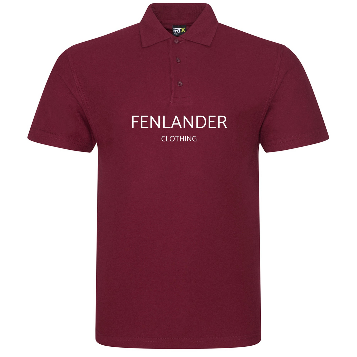 Fenlander Clothing Polo Mens - Available in a choice of colours