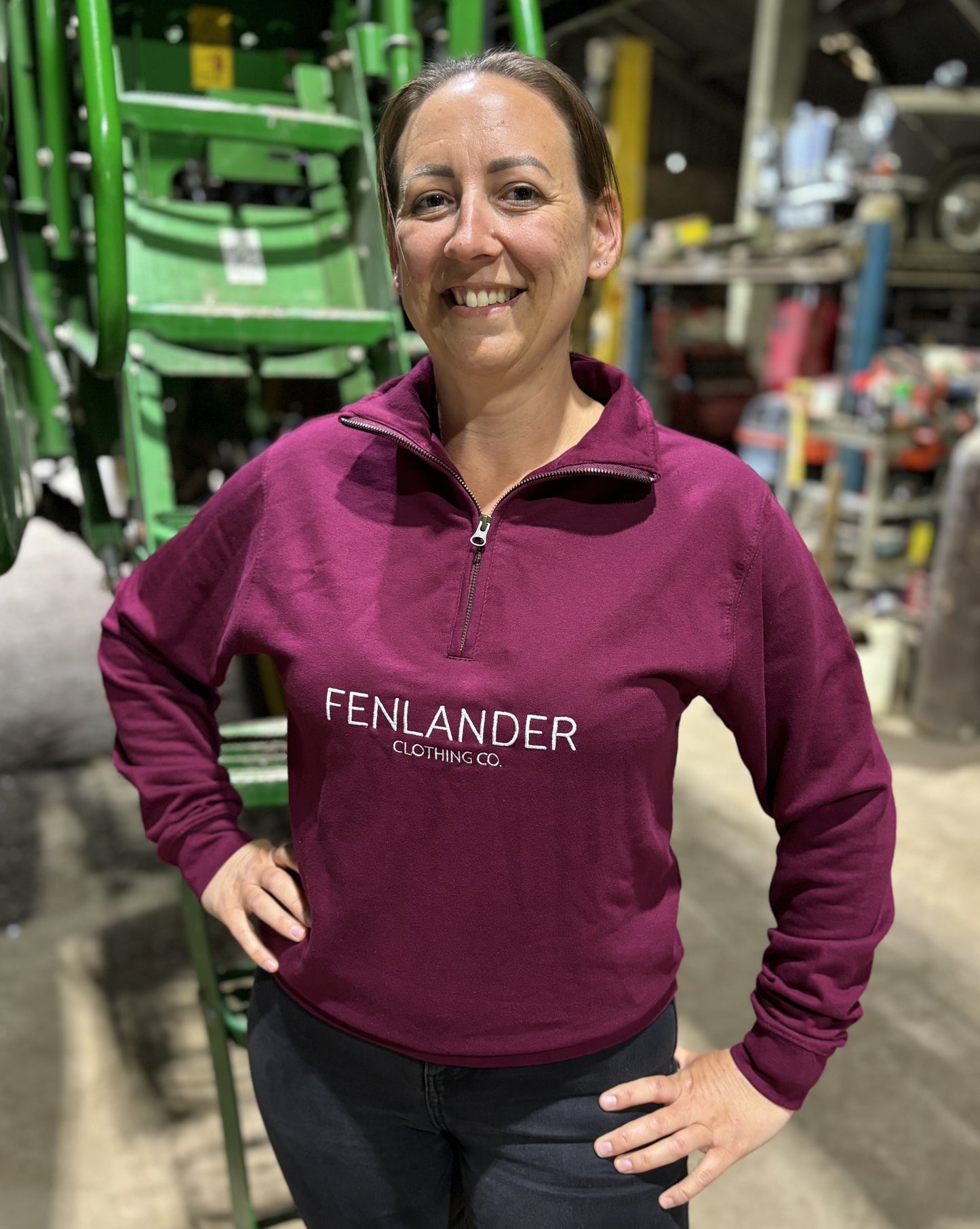 Fenlander Clothing Botany 1/4 Zip Sweatshirt  - Available in a choice of colours