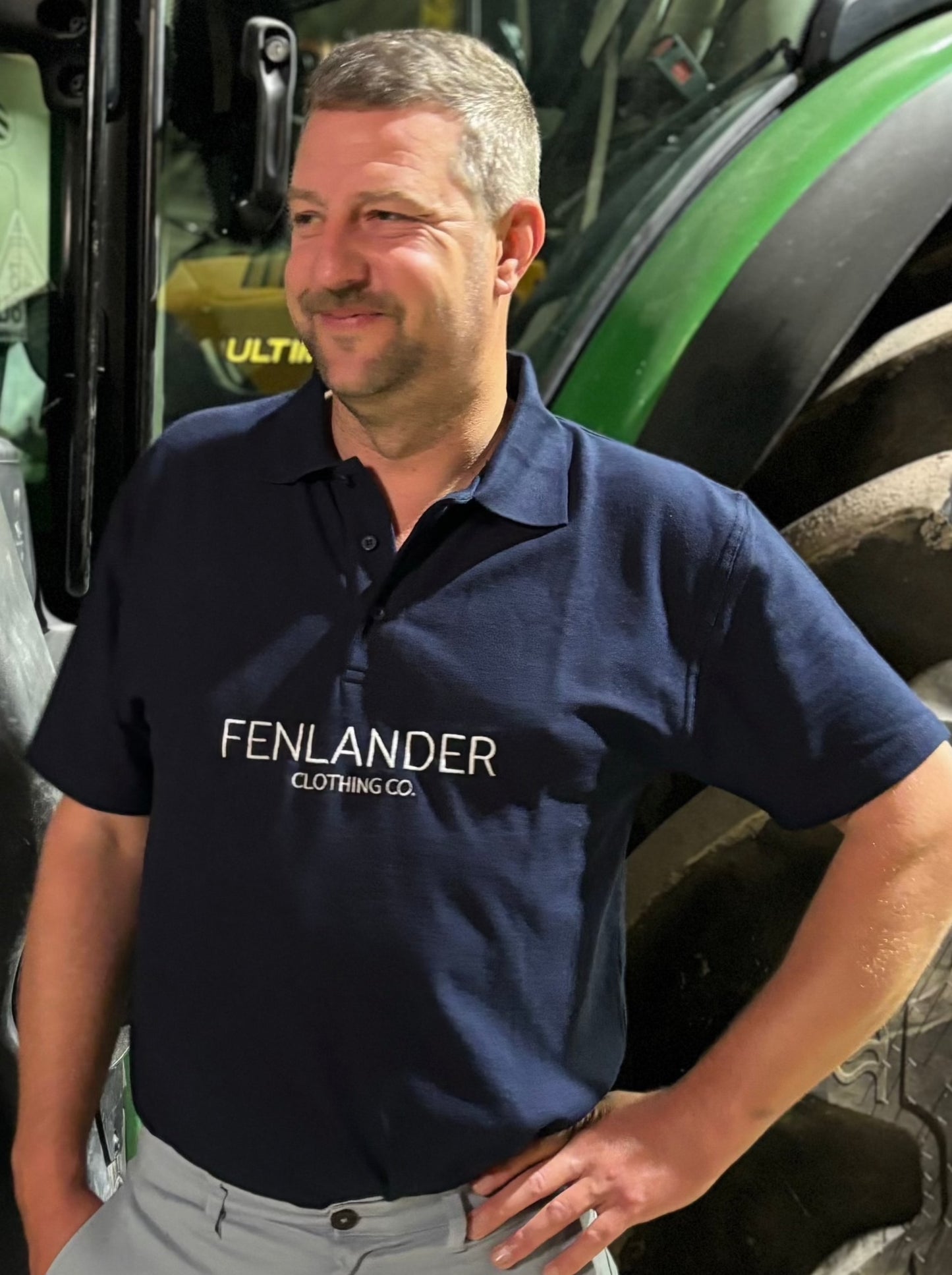 Fenlander Clothing Polo Mens - Available in a choice of colours