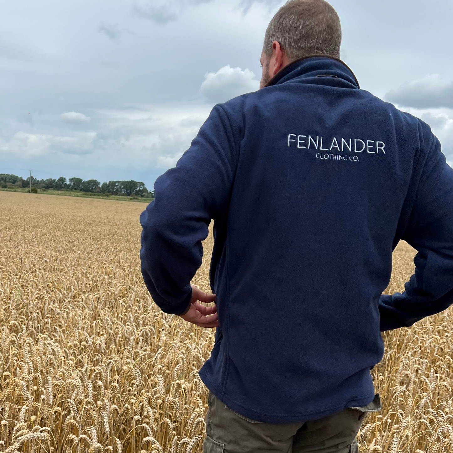 Fenlander Clothing Mens "The Ely" Fleece in Navy