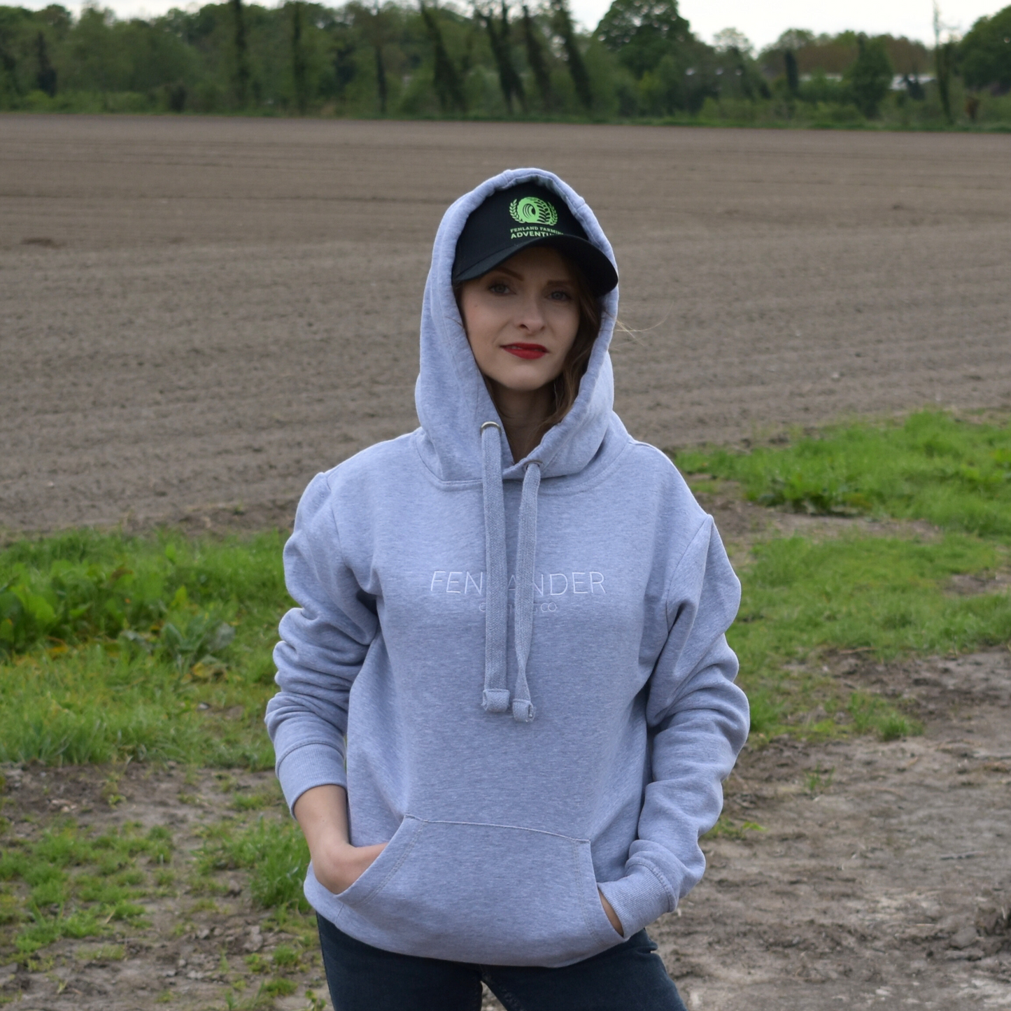 Fenlander Clothing Hockwold Unisex Hoodie - Available in a choice of colours