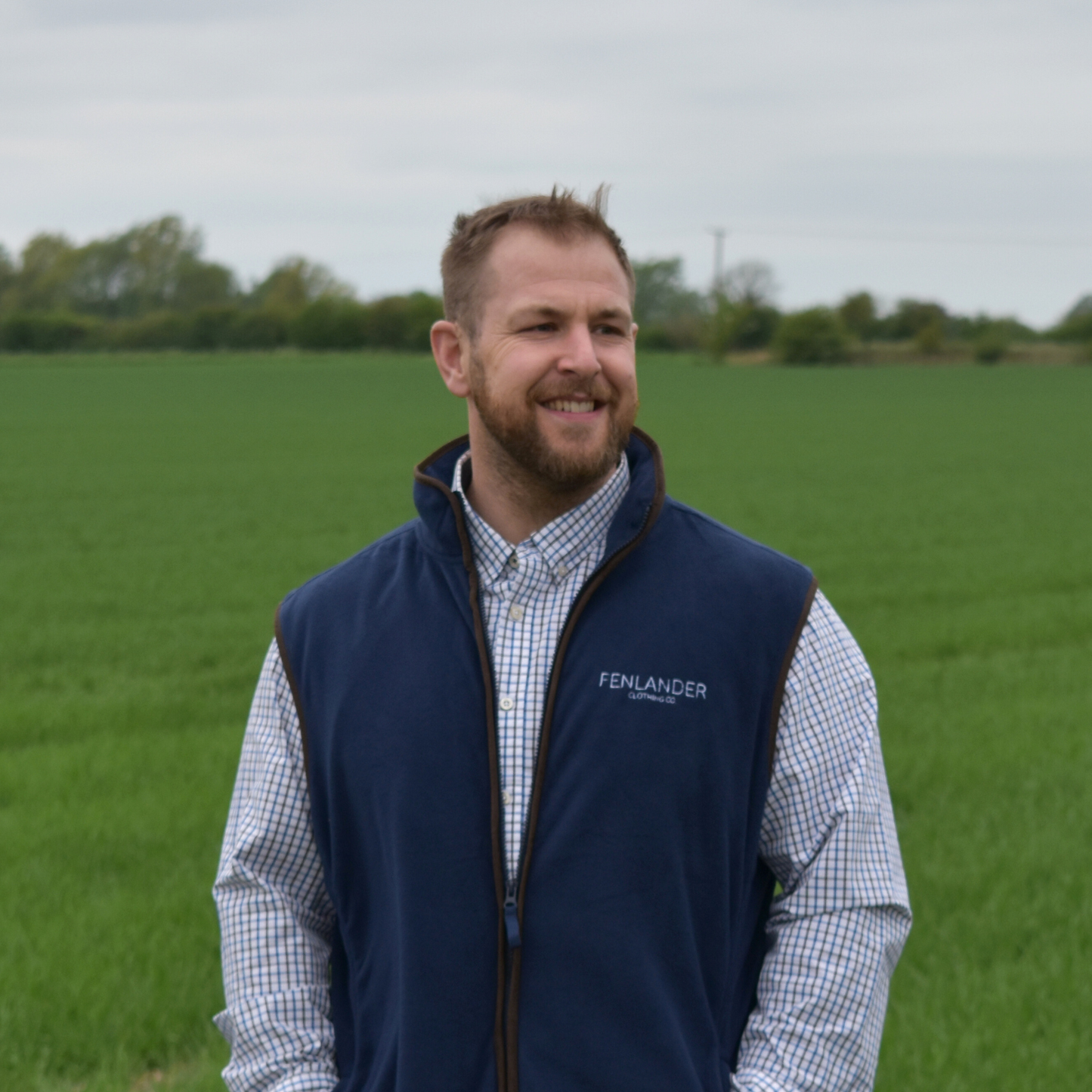 Fenlander Clothing Mens "The Ely" Gilet in Navy