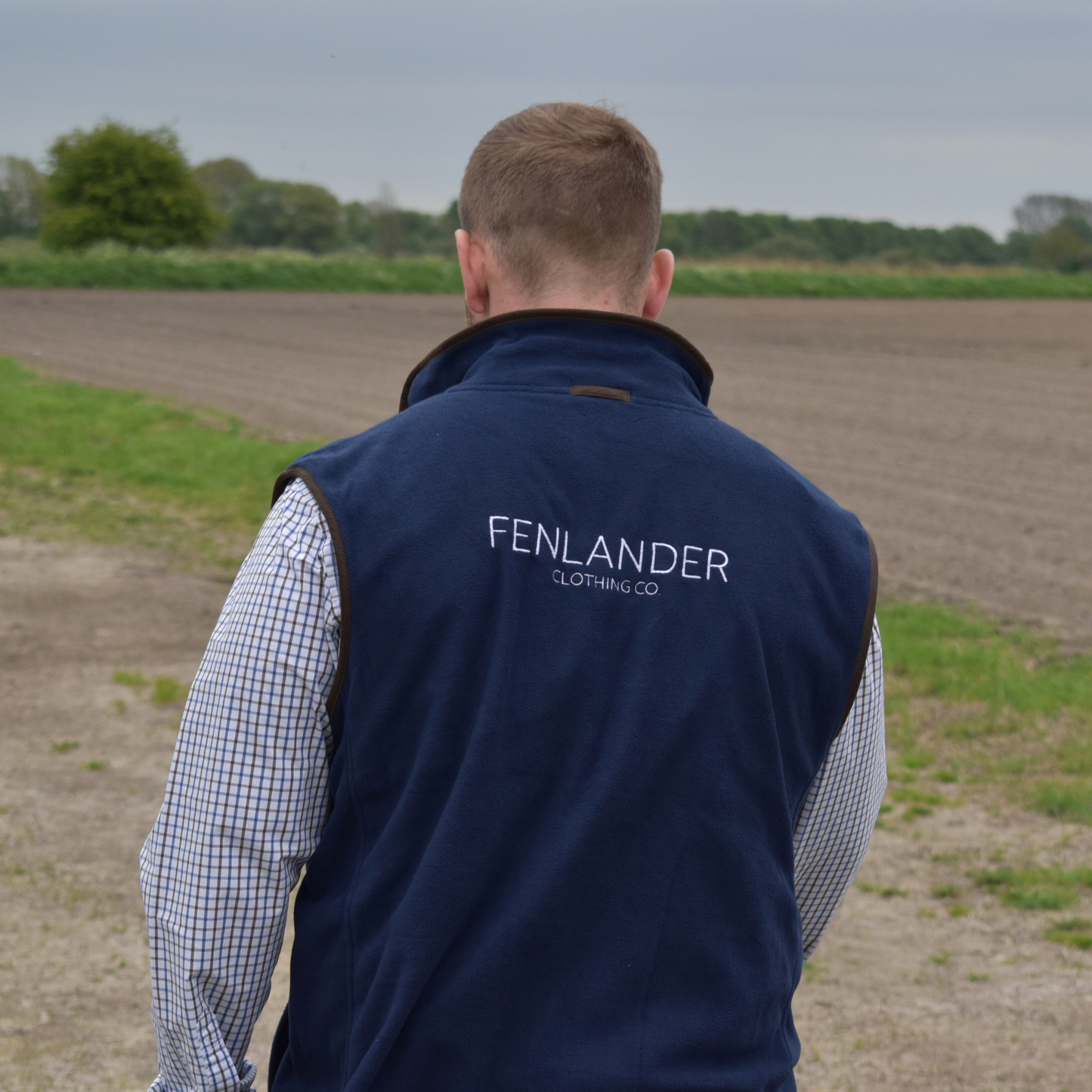 Fenlander Clothing Mens "The Ely" Gilet in Navy