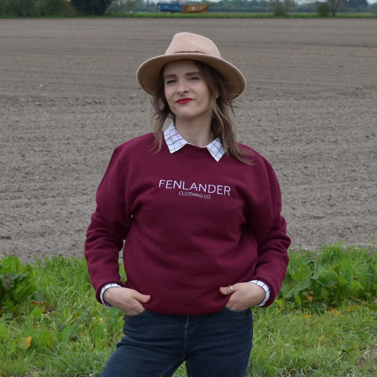 Fenlander Clothing Sedge Fen Unisex Sweatshirt - Available in a choice of colours